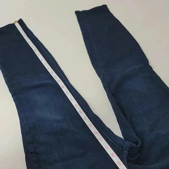 AYR Hi-Rise Skinny Jeans High Rise Stretch Jaguar Legs Dark - Picture 7 of 15